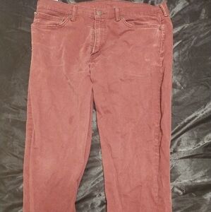 Levi men's jeans, Maroon